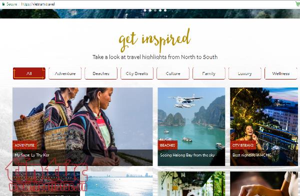 Trang web xúc tiến du lịch Vietnam.travel hướng tới thị trường khách quốc tế tiềm năng ảnh 1